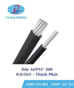 Dây cáp Thịnh Phát Al/PVC 300 - 0,6/1kV