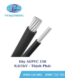 Dây cáp Thịnh Phát Al/PVC 150 - 0,6/1kV
