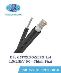 Dây cáp Thịnh Phát C5T/XLPO/XLPO 1x4 - 1.5/1.5kV DC