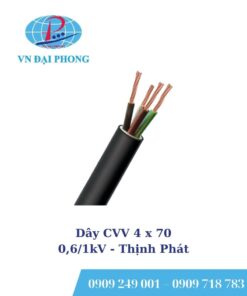 Dây cáp Thịnh Phát CVV 4 x 70 - 0,6/1kV
