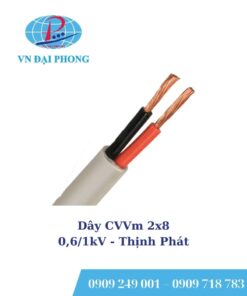 Dây cáp Thịnh Phát CVVm 2x8 - 0,6/1kV