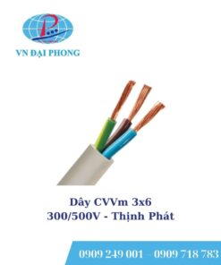 Dây cáp Thịnh Phát CVVm 3x6 - 300/500V