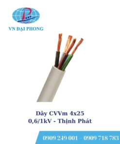 Dây cáp Thịnh Phát CVVm CVVm 4x25 - 0,6/1kV