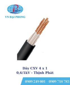 Dây cáp Thịnh Phát CXV 4 x 1 - 0,6/1kV