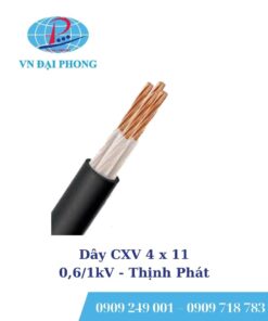 Dây cáp Thịnh Phát CXV 4 x 11 - 0,6/1kV