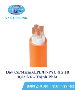 Dây cáp Thịnh Phát Cu/Mica/XLPE/Fr-PVC 4 x 10 - 0,6/1kV