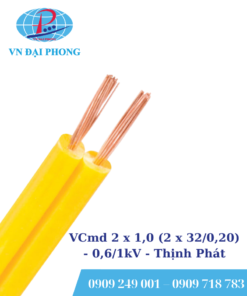 Dây cáp điện Thịnh Phát VCmd 2 x 1,0 (2 x 32/0,20) - 0,6/1kV