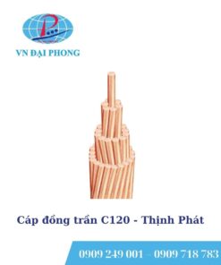 Dây cáp đồng trần Thịnh Phát C120