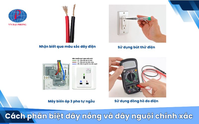 Cách phân biệt dây nóng và dây nguội chính xác