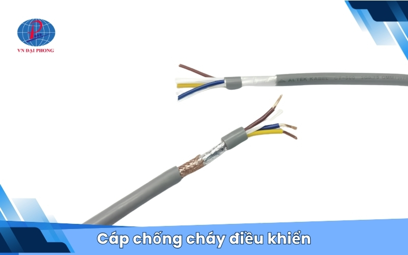 Cáp chống cháy điều khiển