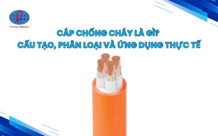 Cáp chống cháy là gì? Cấu tạo, phân loại và ứng dụng thực tế